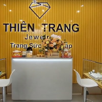 Thi công nội thất cửa hàng trang sức Thiên Trang